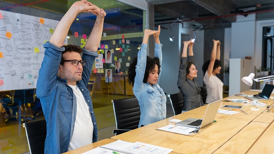 There must be an equal emphasis on physical and mental well-being at the workplace. Credit: iStock Photo
