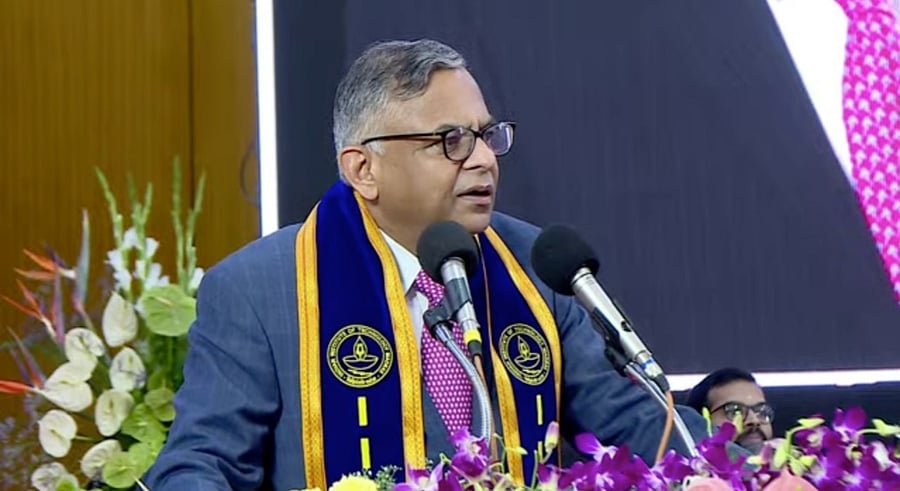 Tata Sons Chairman N Chandrasekaran. Credit: Special arrangement