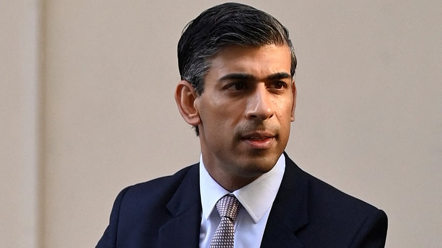 Former British finance minister Rishi Sunak. Credit: Reuters Photo