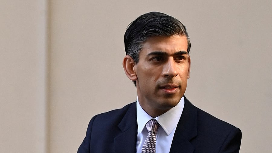 Rishi Sunak during a radio interview in London, UK, on July 14, 2022. Credit: Reuters Photo