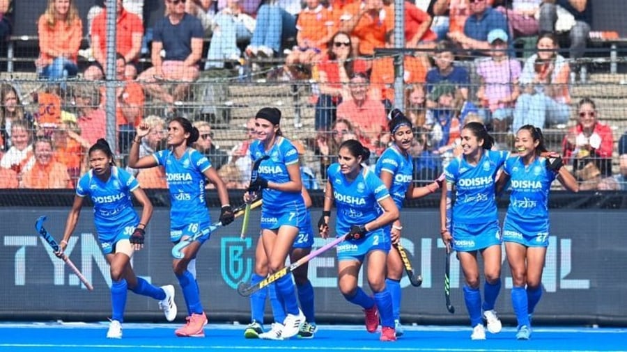 India Women Hockey team. Credit: IANS Photo