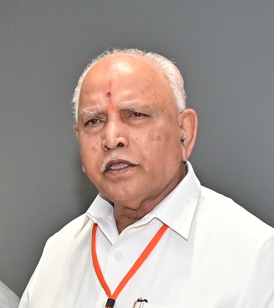 B S Yediyurappa. Credit: DH Photo