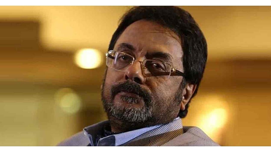 Malayalam actor-director Pratap Pothen. Credit: Twitter/@INCKerala