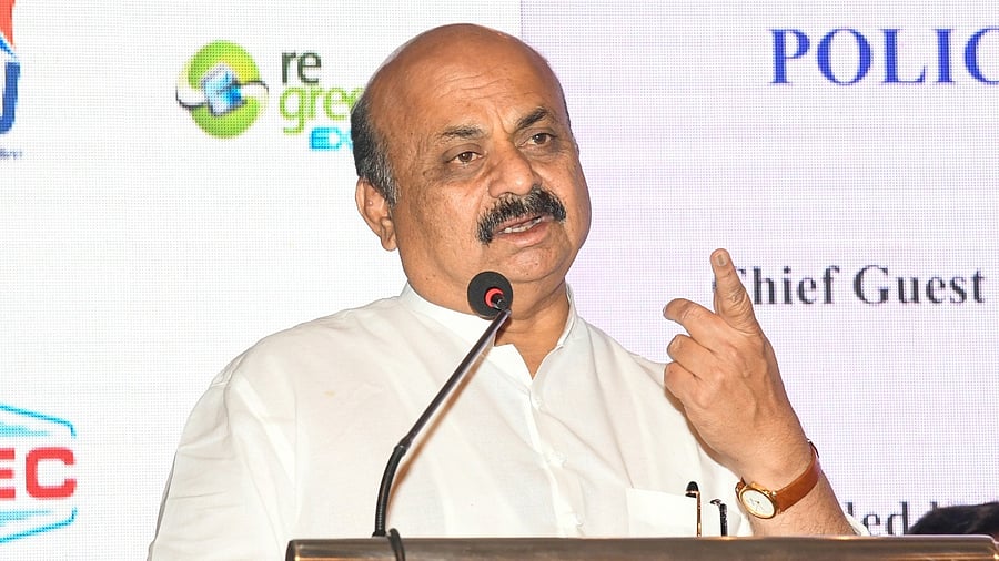 Karnataka Chief Minister Basavaraj Bommai. Credit: DH Photo