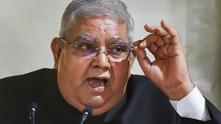 Jagdeep Dhankhar. Credit: PTI File Photo