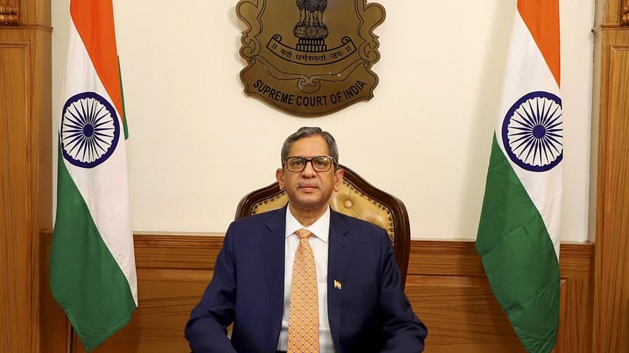 CJI Justice N V Ramana. Credit: PTI File Photo