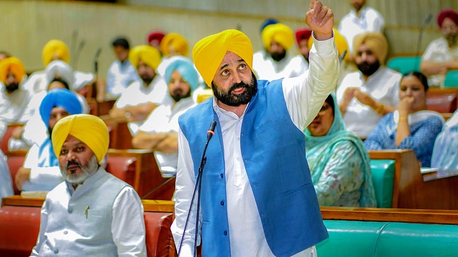 Punjab Chief Minister Bhagwant Mann. Credit: PTI File Photo