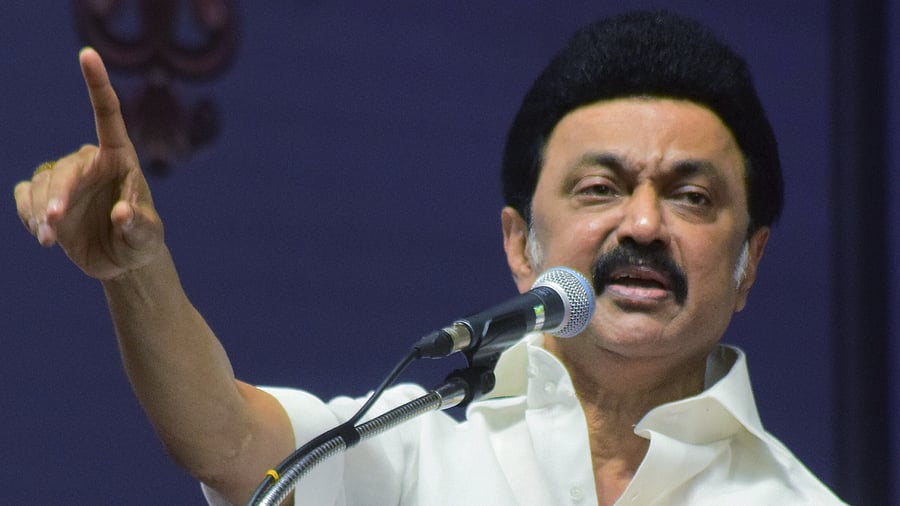 Tamil Nadu Chief Minister M K Stalin. Credit: PTI Photo