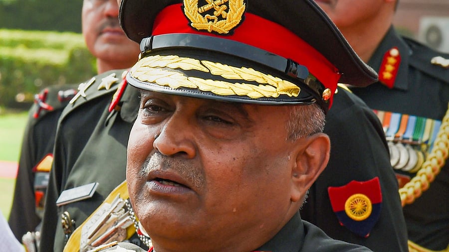 Chief of Army Staff Gen Manoj Pande. Credit: PTI Photo