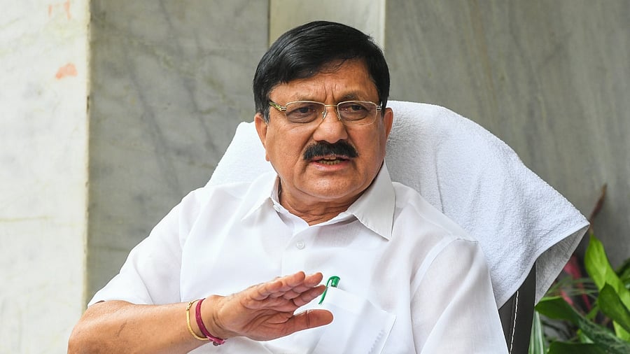 Karnataka Home Minister Araga Jnanendra. Credit: DH file photo