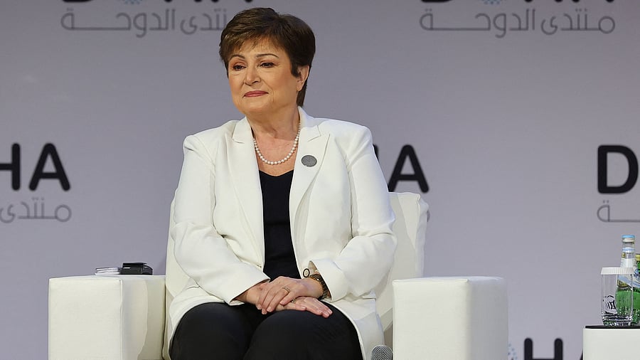 IMF chief Kristalina Georgieva. Credit: AFP Photo