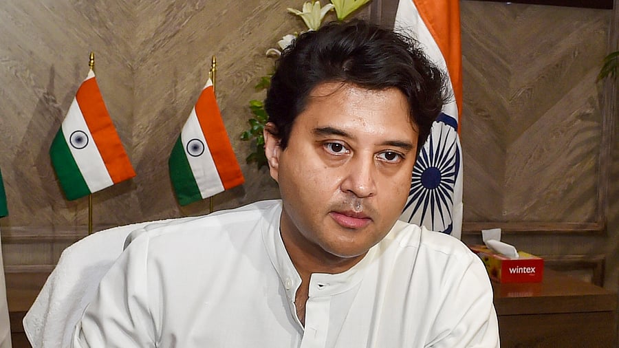 Union Civil Aviation Minister Jyotiraditya Scindia.Credit: PTI File Photo