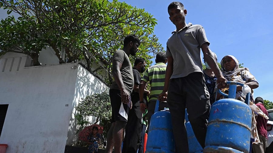 India was the island nation's only source of assistance with the economic meltdown, the worst in the country’s history, which kicked in during the early part of this year. Credit: AFP Photo