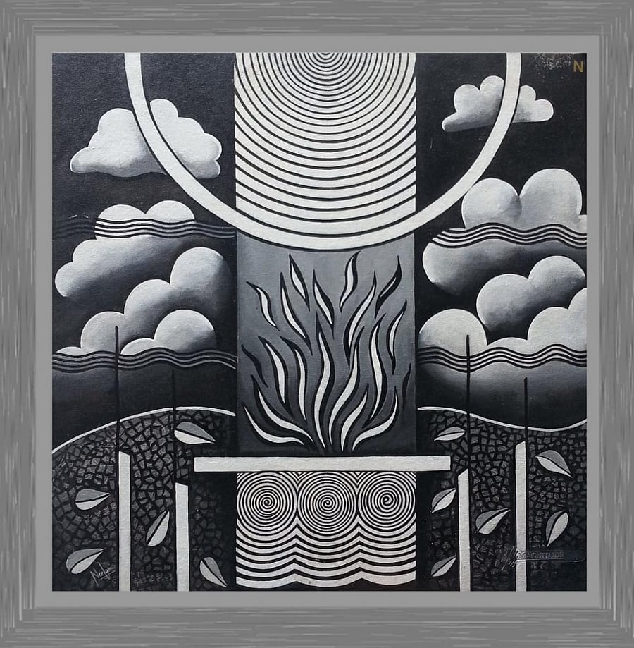 A painting by Neelam.