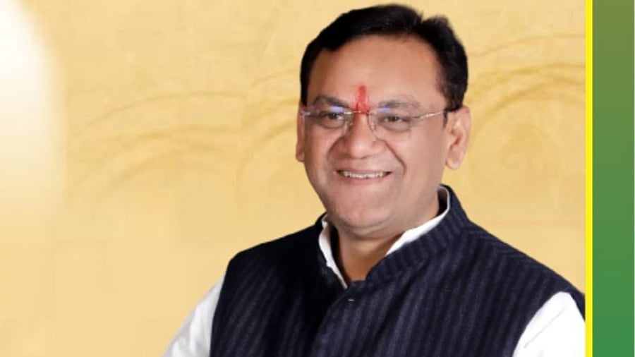 Dinesh Khatik. Credit: Facebook/Dinesh Khatik Mla