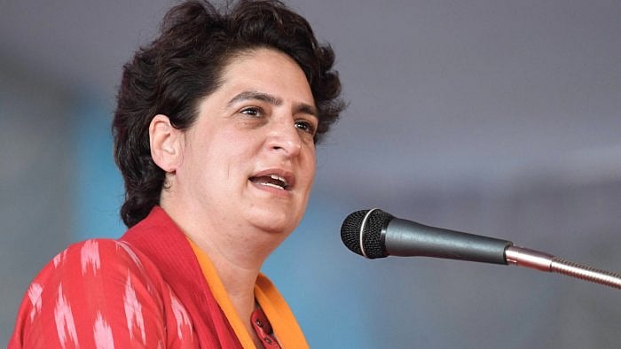 Congress leader Priyanka Gandhi. Credit: PTI File Photo