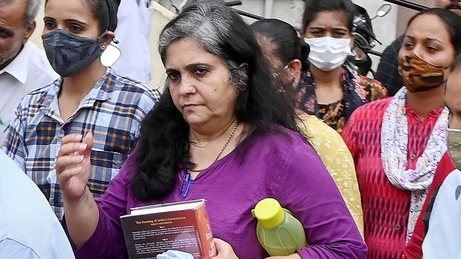 Teesta Setalvad. Credit: PTI Photo