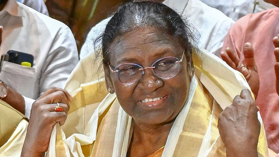 NDA presidential candidate Droupadi Murmu. Credit: PTI Photo