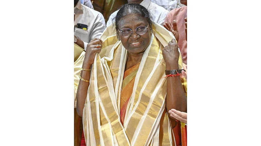 President of India Droupadi Murmu. Credit: PTI File Photo