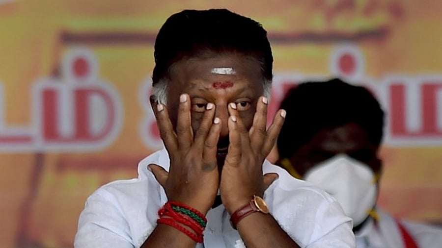 O Panneerselvam. Credit: PTI Photo