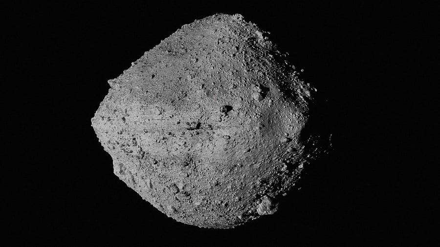 Asteroid Bennu. Credit: AP/PTI Photo
