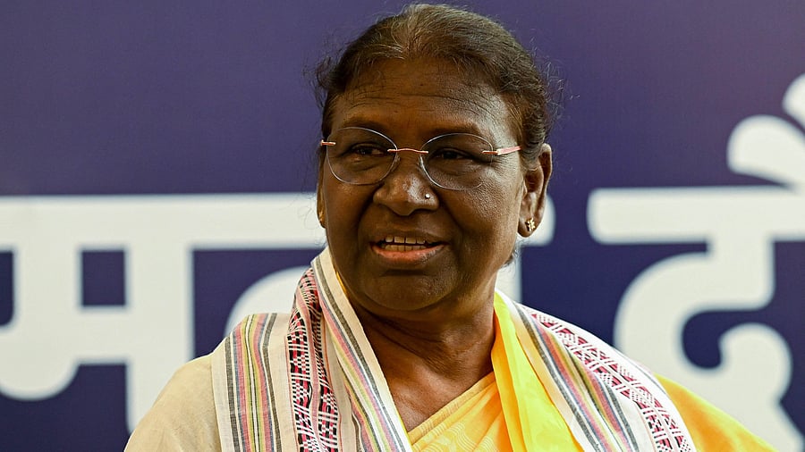 Droupadi Murmu. Credit: AFP Photo