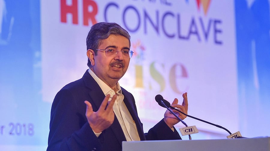 Managing Director of Kotak Mahindra Bank, Uday Kotak. Credit: PTI Photo