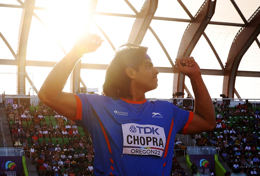 Neeraj Chopra. Credit: Reuters Photo