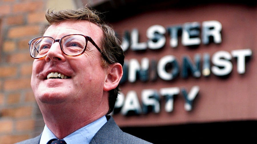 David Trimble. Credit: Reuters file photo