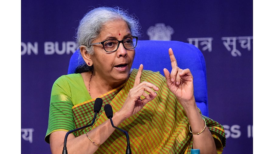Union Finance Minister Nirmala Sitharaman. Credit: PTI Photo
