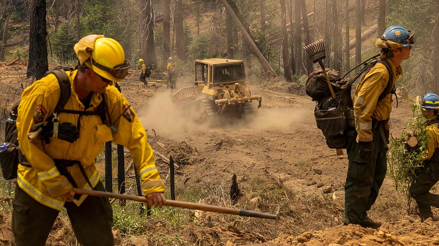 In recent years, California and other parts of the western United States have been ravaged by huge and fast-moving wildfires, driven by years of drought and a warming climate. Credit: AFP photo 