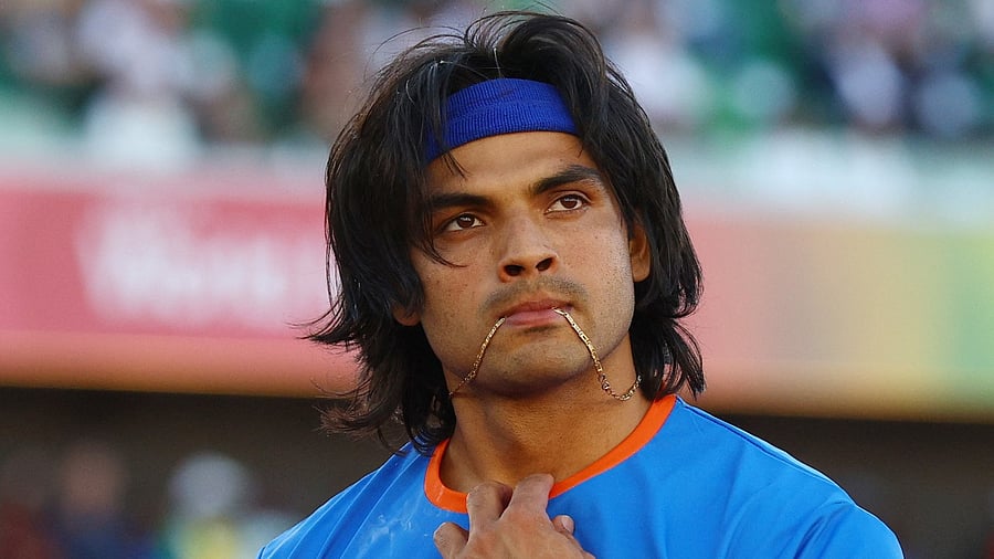 India's Neeraj Chopra. Credit: Reuters Photo
