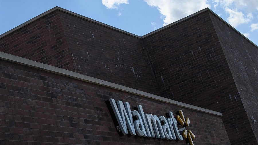 Walmart logo. Credit: AFP Photo