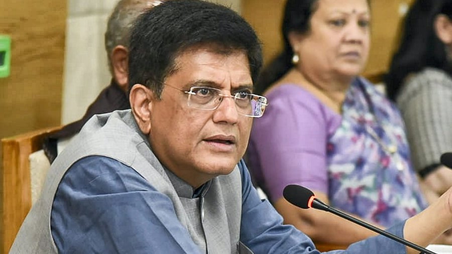 Leader of the House in the Rajya Sabha Piyush Goyal. Credit: PTI Photo