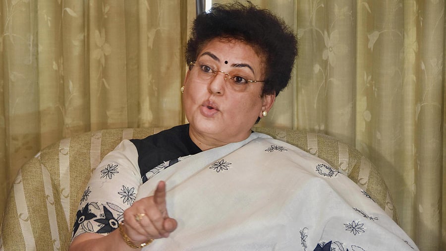 NCW Chairperson Rekha Sharma. Credit: PTI Photo