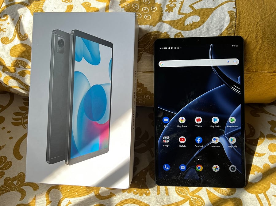 Realme Pad mini tablet. Credit: DH Photo/KVN Rohit