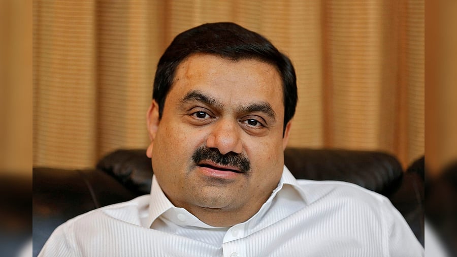 Indian billionaire Gautam Adani speaks during an interview with Reuters at his office in the western Indian city of Ahmedabad. Credit: Reuters Photo