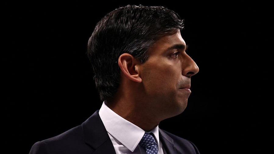 Conservative leadership candidate Rishi Sunak. Credit: Reuters Photo