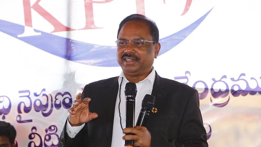 Former IPS officer T Krishna Prasad. Credit: Twitter/tkp1080