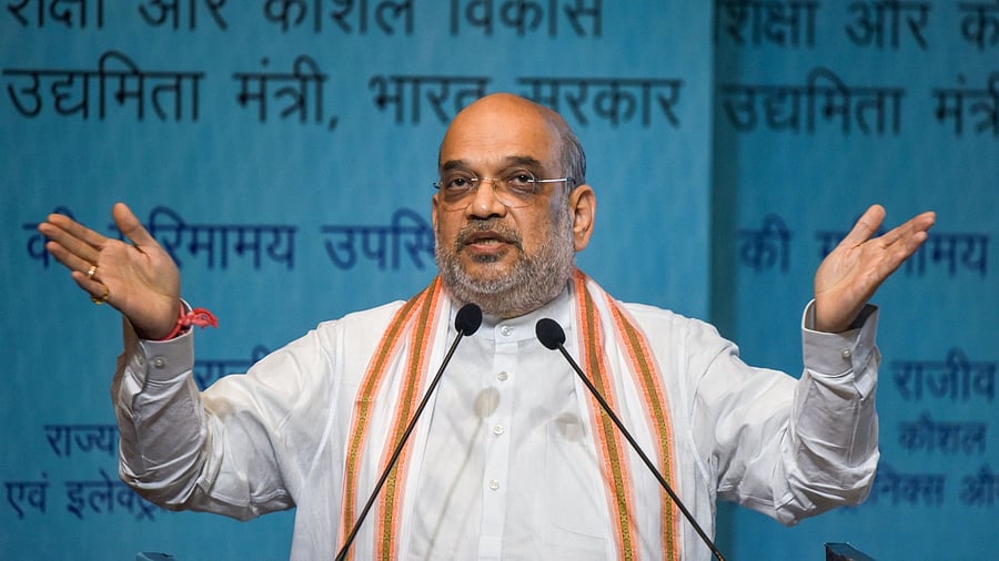 Union Home Minister Amit Shah. Credit: PTI Photo