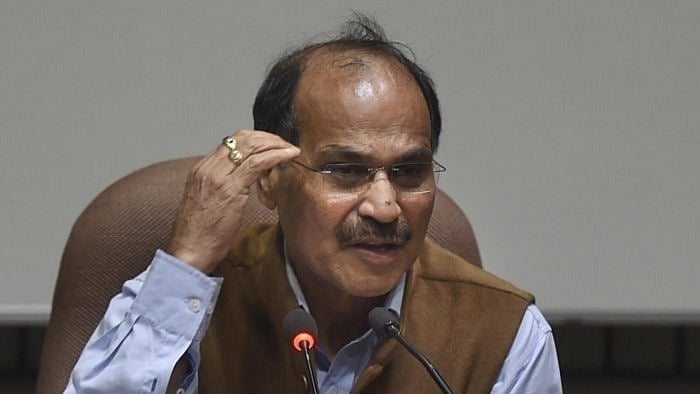 Congress MP Adhir Ranjan Chowdhury. Credit: PTI File Photo