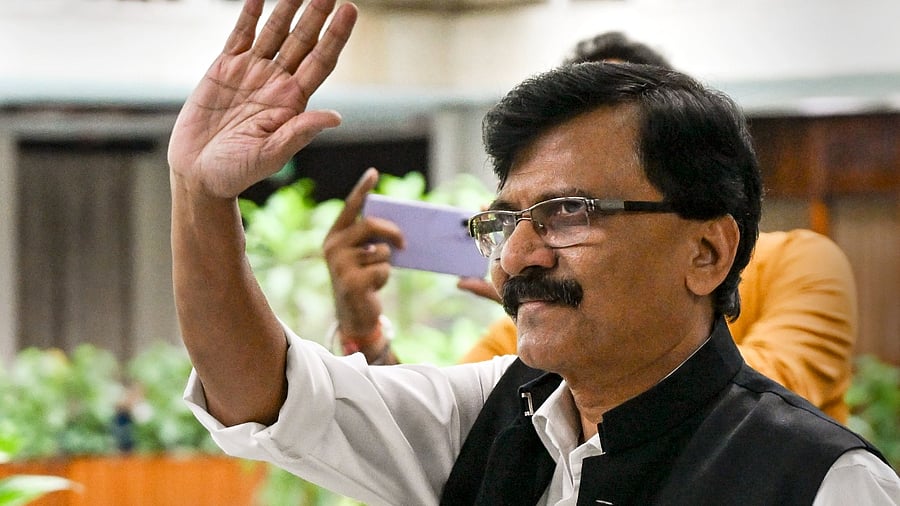 Shiv Sena leader Sanjay Raut. Credit: PTI Photo