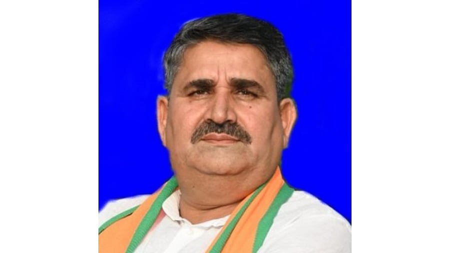 Bihar's Revenue and Land Reform Minister Ram Surat Rai. Credit: Twitter/@RamsuratRai