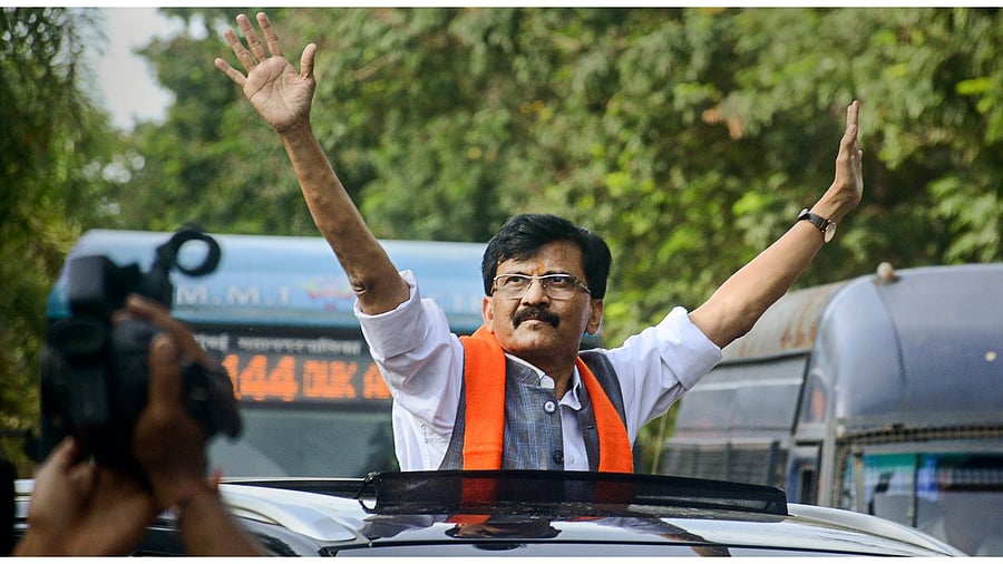 Sanjay Raut. Credit: PTI Photo