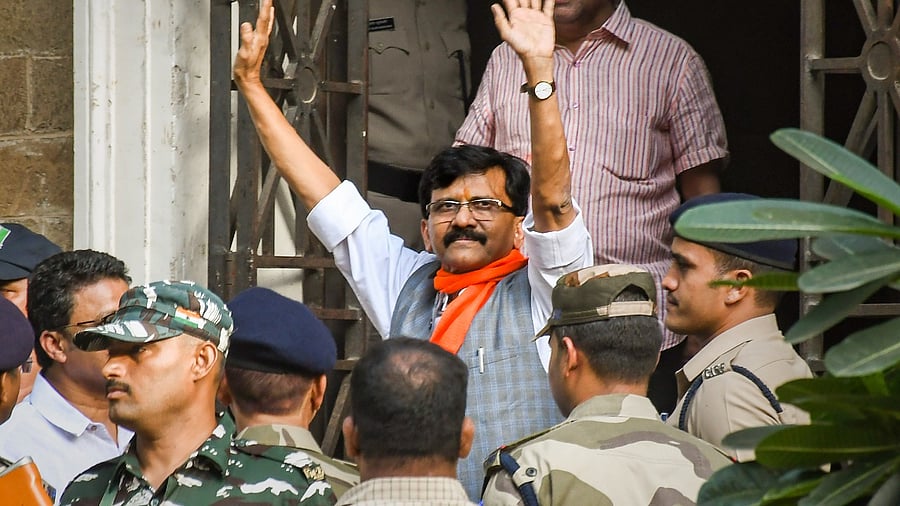 Shiv Sena MP Sanjay Raut. Credit: PTI Photo