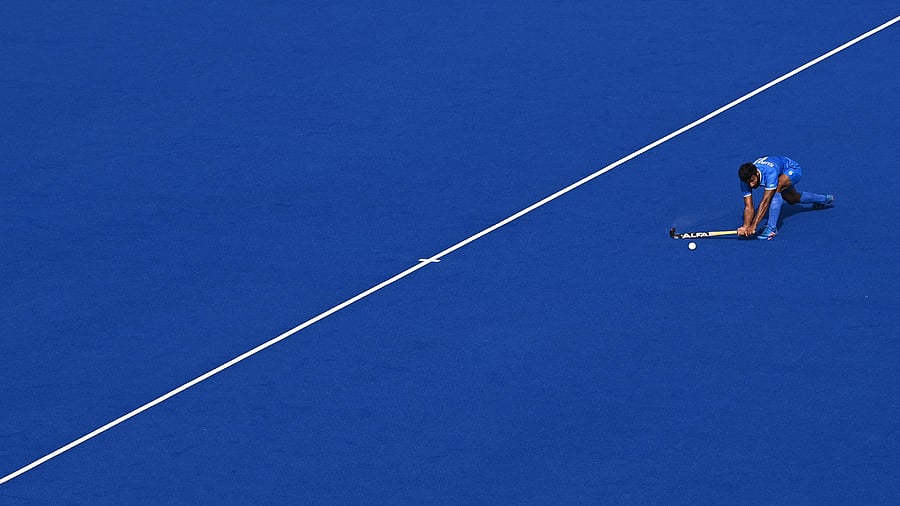 England produced a valiant fightback in the second half and scored through Liam Ansell (42nd), Nick Bandurak (47th, 53rd) and Phil Roper (53rd). Credit: AFP Photo