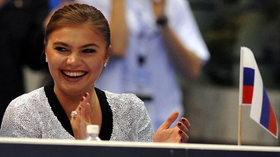 Russian former gymnast Alina Kabaeva. Credit: AFP Photo