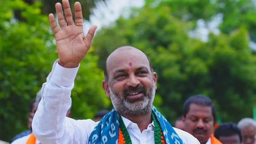 Telangana BJP president Bandi Sanjay Kumar. Credit: Twitter/@bandisanjay_bjp