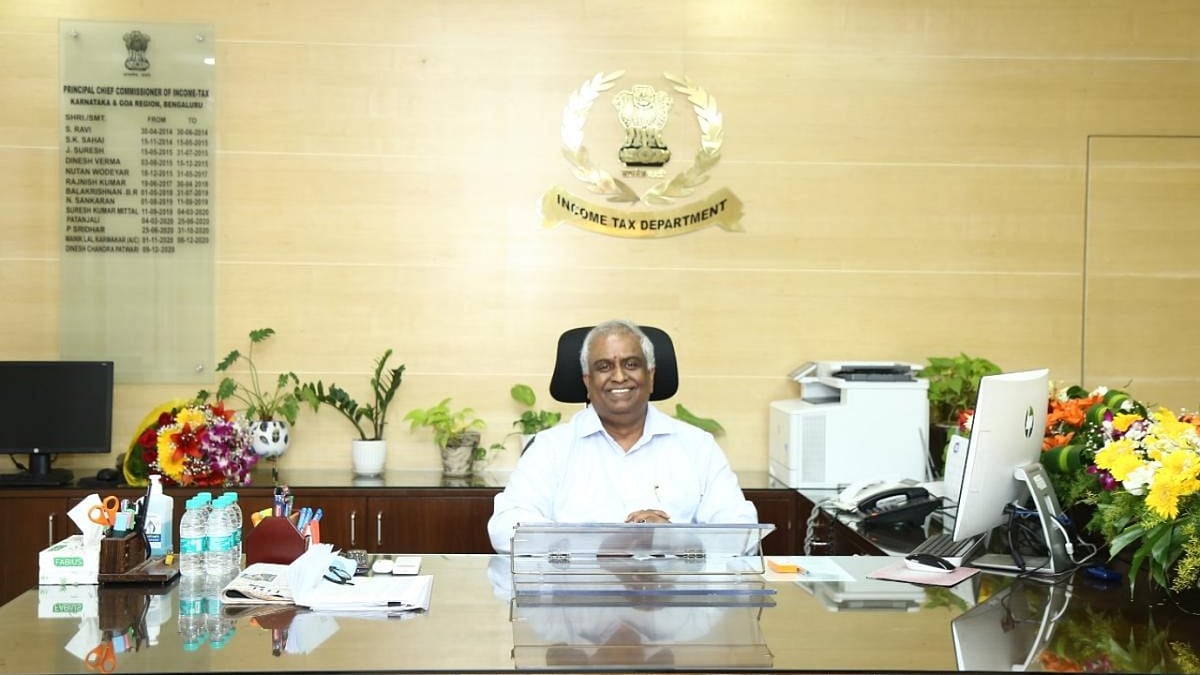 R Ravichandran takes charge as principal chief commissioner of Income Tax