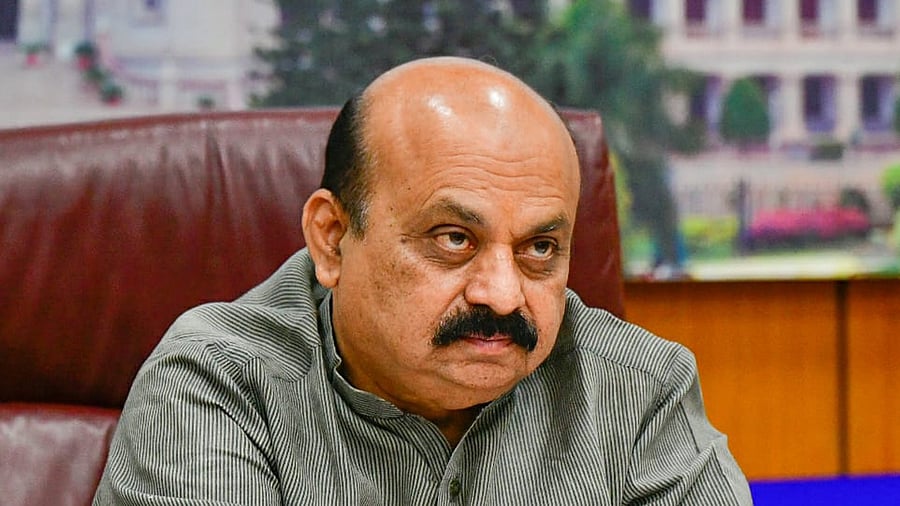Karnataka Chief Minister Basavaraj Bommai. Credit: DH File Photo
